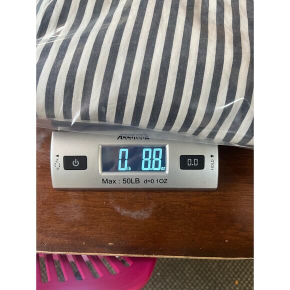 Women’s STYLE MAFIA Striped Off the Shoulder Gray & Wht Striped Cotton Dress-XS - Picture 7 of 8